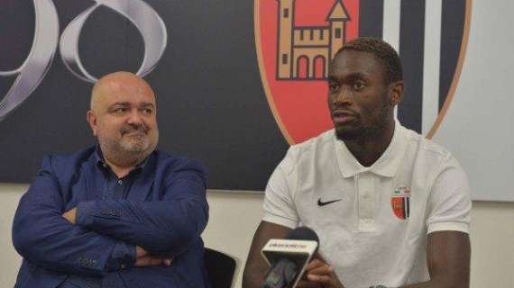 Ngombo: “Ho scelto Ascoli per Mister Vivarini, per i Tifosi e la storia del Club”.