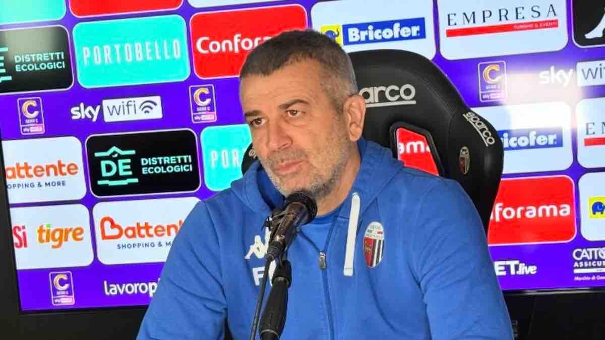 Ascoli-Ravenna, Tomei: "Noi diamo il massimo, vediamo cosa succederà"