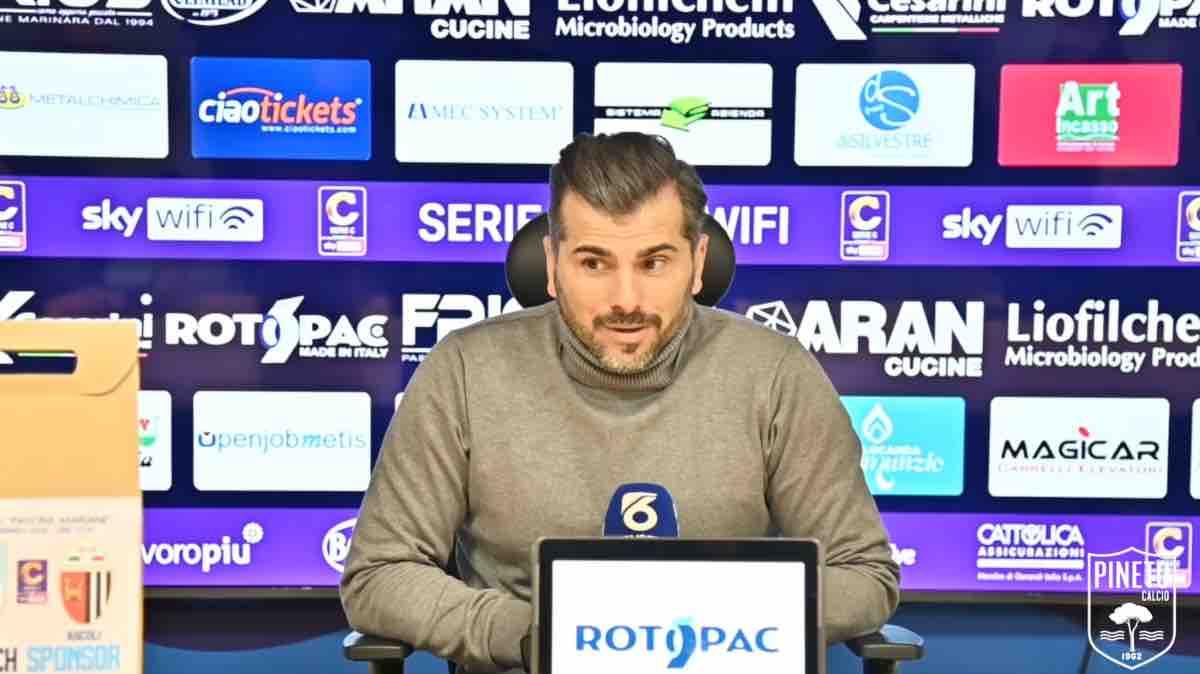 Pineto-Ascoli 1-3, Tisci: "Loro più cinici, nulla da ridire alla mia squadra"