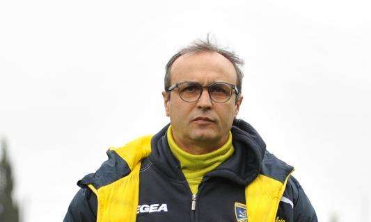 Frosinone, Marino: "Ascoli? E' un crocevia importante per la promozione"