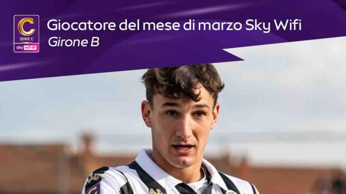 Damiani premiato come Player of The Month del Girone B 