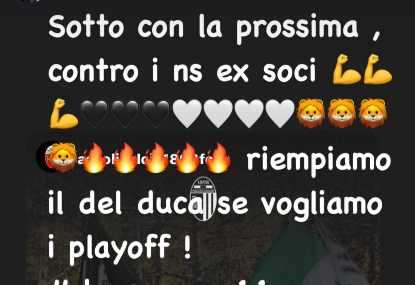 Pulcinelli: "Ora contro i nostri ex soci, riempiamo lo stadio per i playoff"