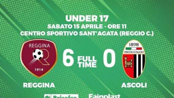 Campionato under 17:  Reggina - Ascoli 6-0
