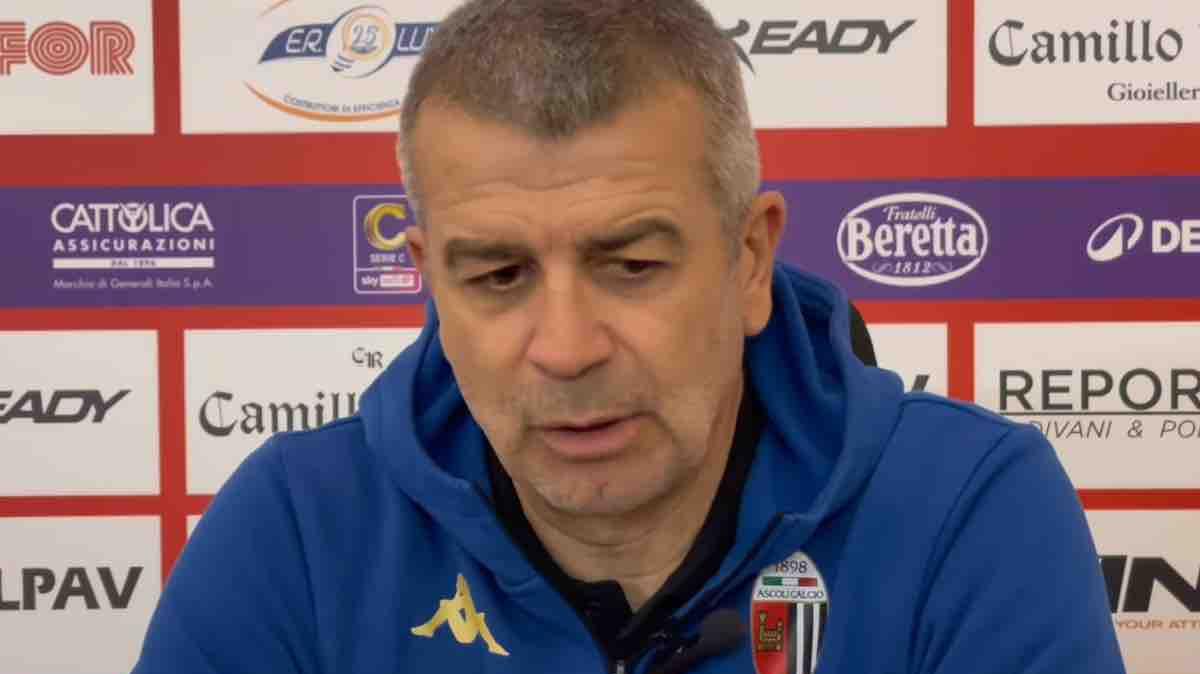 Forlì-Ascoli 0-3, Tomei: "Ennesima buona prestazione, abbiamo altre due partite importanti"