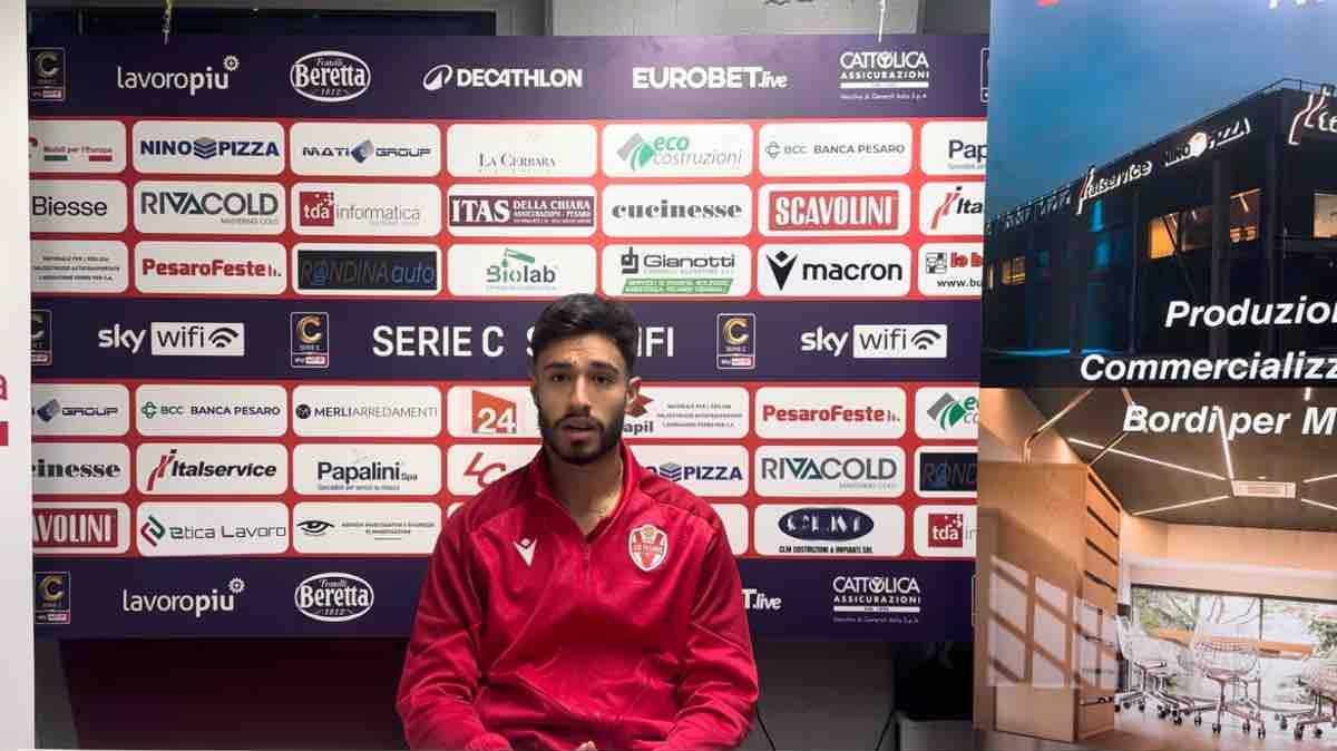 Vis Pesaro-Ascoli 1-1, Vezzoni: "Meritavamo di vincere, abbiamo l'amaro in bocca"