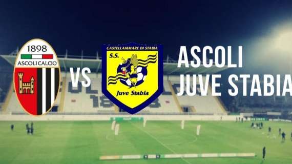 Ascoli-Juve Stabia 2-2: Picchio beffato all'ultimo secondo