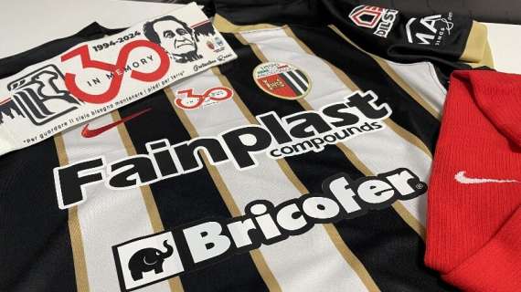  Ascoli-Spal: patch celebrativa e pregara del Cupido Club