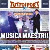 PRIMA PAGINA - Tuttosport: "Musica Maestri"
