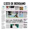 L'Eco di Bergamo apre: "Cagliari al tappeto 2-0", Atalanta infallibile al Gewiss Stadium
