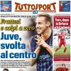 PRIMA PAGINA - Tuttosport: "Juve, svolta al centro"