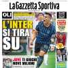 PRIMA PAGINA - La Gazzetta Sportiva: "L'Inter si tira su"