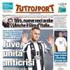 La prima pagina di Tuttosport è sul momento no bianconero: "Juve, unità anticrisi"