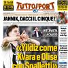 PRIMA PAGINA - Tuttosport: "Jannik, dacci il cinque!"