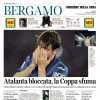 Il Corriere di Bergamo amaro: “Atalanta bloccata, la Coppa sfuma”