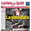 "La sbandata: Milan e Atalanta ko": il Corriere dello Sport apre con la Champions