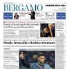 PRIMA PAGINA - Corriere di Bergamo: "Atalanta, Scamacca scacciapensieri: riecco i tre punti"