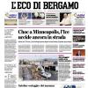 PRIMA PAGINA - L'Eco di Bergamo: "Col Parma a caccia di riscatto"