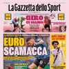 La Gazzetta dello Sport titola: "Euro Scamacca. Roma, che botta. Festa Fiorentina"