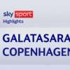 VIDEO, Champions / Galatasaray-Copenhagen 2-2: gol e highlights
