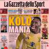 La Gazzetta dello Sport in apertura dopo il 2-1 della Juve a Como: "Kolo Mania"