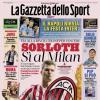 PRIMA PAGINA - La Gazzetta dello Sport: "Gasp: «I Friedkin sono con me». Rabbia Ranieri"