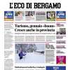 L'Eco di Bergamo: "A caccia di punti in casa dell'Inter"