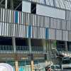 TA - New Balance Arena, via ai lavori: allo stadio di Bergamo cambiano i pannelli con il nuovo nome