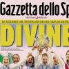 PRIMA PAGINA - La Gazzetta dello Sport: "Divine"