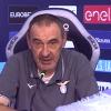 Lazio, Sarri: "La Coppa Italia non può giudicare una stagione. L’Atalanta mi ricorda il Napoli"