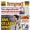 PRIMA PAGINA - TuttoSport:  "Juve, ce la fai senza Yildiz"