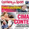 L'apertura del Corriere dello Sport dopo il pari del Napoli San Siro con l'Inter: "Cima Conte"