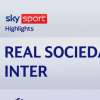 VIDEO, Champions / Real Sociedad-Inter 1-1: gol e highlights
