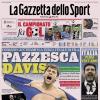 PRIMA PAGINA – La Gazzetta dello Sport: "Pazzesca Davis"
