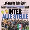 La Gazzetta dello Sport in apertura di prima pagina: “Inter alle stelle”