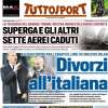 L'apertura di Tuttosport sulla sfida di sabato tra Allegri e Pioli: "Divorzi all'italiana"
