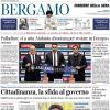 PRIMA PAGINA - Corriere di Bergamo: Palladino: «La mia Atalanta sfrontata perrestare in Europa»