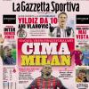 PRIMA PAGINA - Gazzetta dello Sport: "Cima Milan"