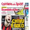 PRIMA PAGINA - Corriere dello Sport: "Chivu è solo"
