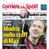 PRIMA PAGINA - Corriere dello Sport: "Sarri a Bergamo"