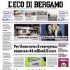PRIMA PAGINA - L'Eco di Bergamo - "Atalanta, via all’era Palladino"