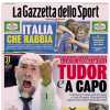 Una nuova era alla Juventus. L'apertura de La Gazzetta dello Sport: "Tudor e a capo"