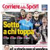 PRIMA PAGINA - Corriere dello Sport:  "Sotto a chi toppa"