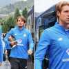 FOTO - Dea arrivata allo stadio di Clusone, via alla prima amichevole stagionale