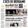 PRIMA PAGINA – L'Eco di Bergamo: "Giuntoli è il ds. La sua storia"