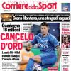 PRIMA PAGINA - Corriere dello Sport: "Cancelo d'Oro"
