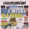 PRIMA PAGINA - La Gazzetta dello Sport: "Atalanta di misura, l'Inter si è persa"