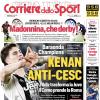 PRIMA PAGINA - Corriere dello Sport: "Madonnina, che derby!"