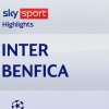 VIDEO, Champions / Inter-Benfica 3-3: gol e highlights