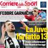 Il Corriere dello Sport apre sul pareggio dei bianconeri: "La Juve ha fatto 13"