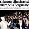 Bergamo accende il sogno Olimpico: folla in centro per la Fiamma. De Roon: "Ormai sono mezzo bergamasco"